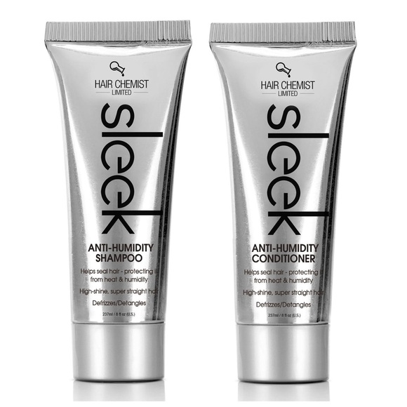 Hair Chemist Sleek anti humidity shampoo & conditioner set 8 fl oz each - Picture 1 of 5
